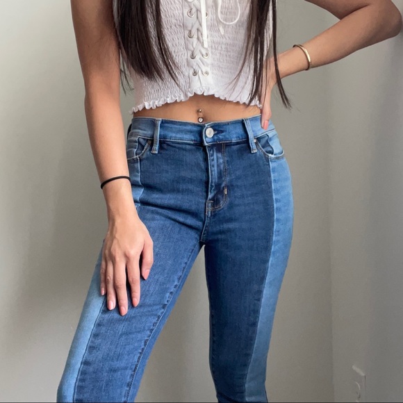 Pacsun Two Tone Jeans - Picture 2 of 13